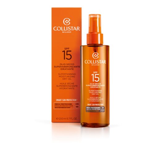 Collistar Supertanning Moisturizing Dry Oil SPF 15 - Image 2