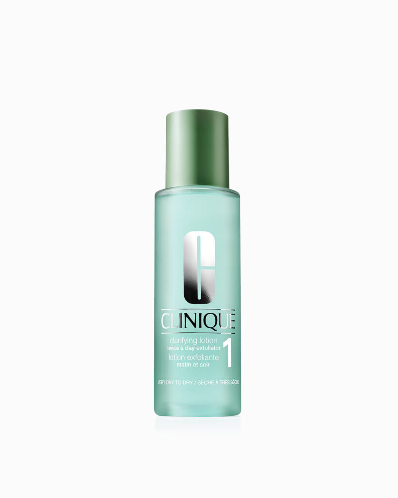 Clinique Clarifying Lotion 1 Very Dry To Skin