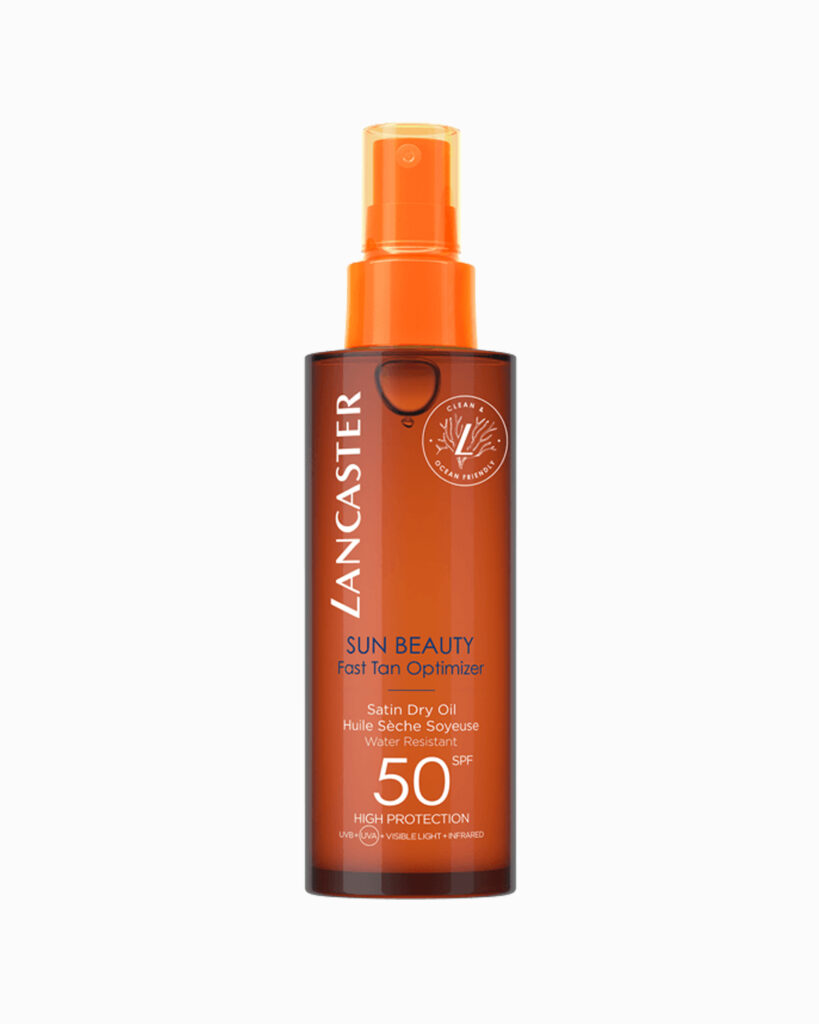 Lancaster Sun Beauty Fast Tan Optimizer Satin Dry Oil SPF 50
