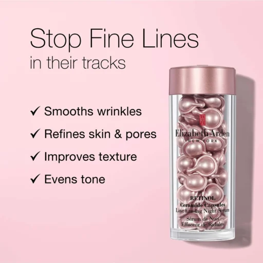 Elizabeth Arden Retinol Ceramide Capsules Line Erasing Night Serum - Image 2