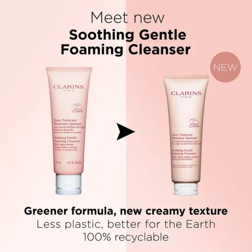 Clarins Soothing Gentle Foaming Cleanser - Image 6