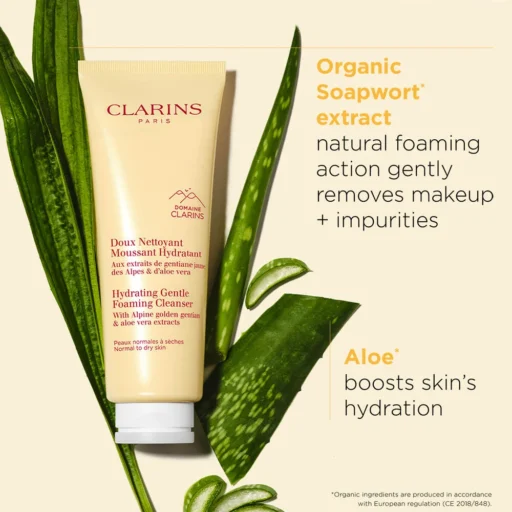 Clarins Hydrating Gentle Foaming Cleanser - Image 3