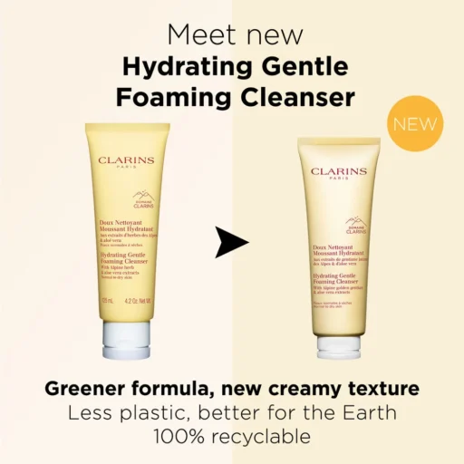 Clarins Hydrating Gentle Foaming Cleanser - Image 6