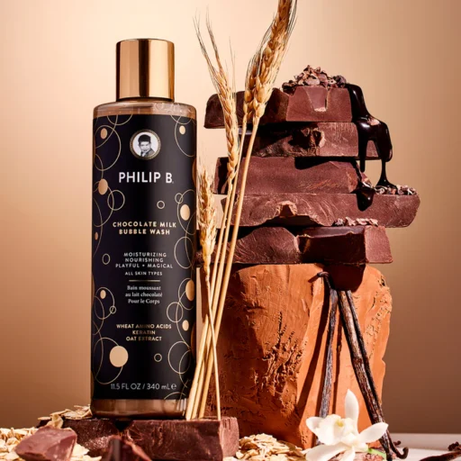 Philip B. Chocolate Milk Bubble Wash - Image 3