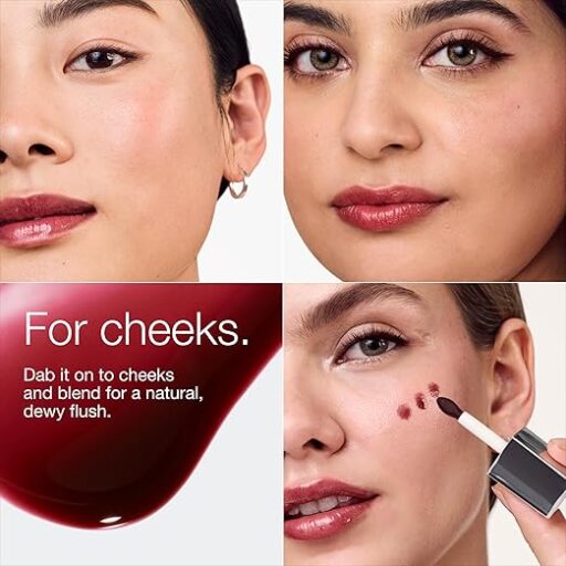 Clinique Pop™ Lip + Cheek Oil in Black Honey - Image 3