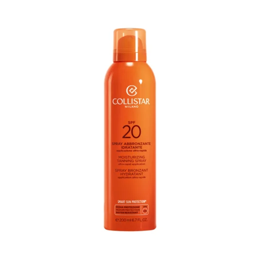 Collistar Moisturizing Tanning Spray SPF 20, water resistant