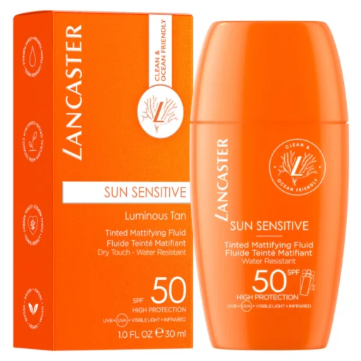 Lancaster Sun Sensitive Tinted Mattifying Fluid SPF 50 - Image 2