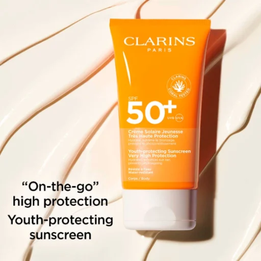 Clarins Youth-Protecting Sunscreen Body SPF 50 - Image 2