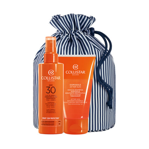 Collistar Tanning Moisturizing Milk Spray SPF 30 Gift Set - Image 2