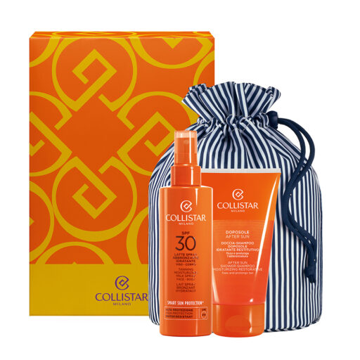 Collistar Tanning Moisturizing Milk Spray SPF 30 Gift Set