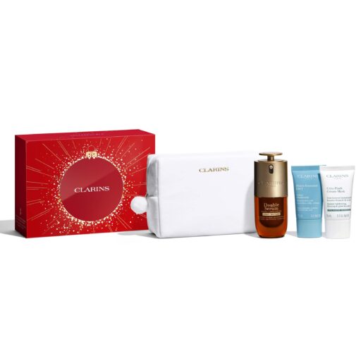 Clarins Double Serum Light + Hydrating Essentials Holiday Set