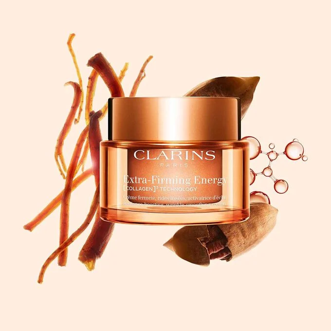 Clarins Extra-Firming Energy Moisturizer with Collagen Polypeptide + Niacinamide