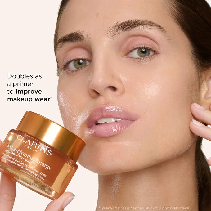 Clarins Extra-Firming Energy Moisturizer with Collagen Polypeptide + Niacinamide - Image 7