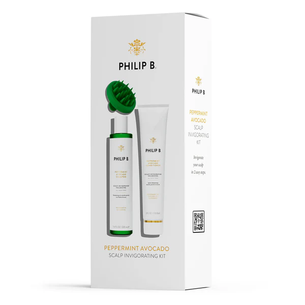 Philip B. Peppermint Avocado Scalp Invigorating Kit - Image 3