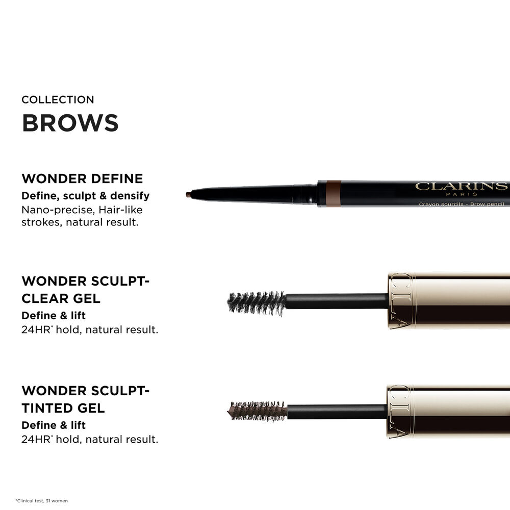 Clarins Wonder Sculpt Brow Gel - Image 6